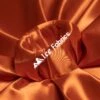 Rust Shiny Bridal Satin Fabric