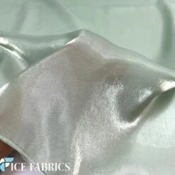 Sage Crystal Reflective Liquid Chiffon Fabric -Luxtex Store SageCrystalReflectiveLiquidChiffonFabric2