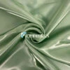 Sage Green Reflective Liquid Crystal Silky Satin Fabric