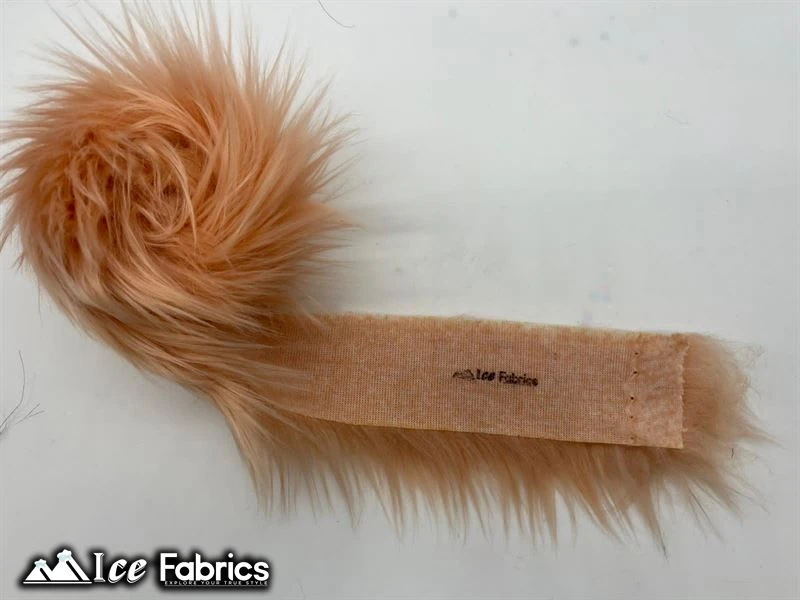 Shaggy Mohair Strips Ribbon Faux Fur Fabric Pre Cut Roll 22 Shaggy Mohair Strips Ribbon Faux Fur Fabric Pre Cut Roll - Image 20