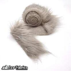 Silver Shaggy Mohair Strips Ribbon Faux Fur Fabric Pre Cut Roll -Luxtex Store SilverShaggyMohairStripsRibbonFauxFurFabricPreCutRoll 2 a4bc579c 5211 430d 83bd 74549dfd8227
