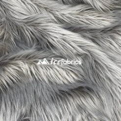 Silver Shaggy Mohair Long Pile Faux Fur Upholstery Fabric 8 Silver Shaggy Mohair Long Pile Faux Fur Upholstery Fabric -Luxtex Store Silver d274473d 369e 4b37 aa73 35b47787329a