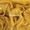Sunflower Gold Crystal Reflective Liquid Chiffon Fabric