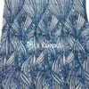 Teal Blue Stretch Sequin Fabric On Mesh