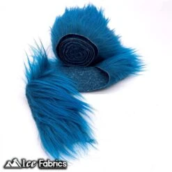 Teal Shaggy Mohair Strips Ribbon Faux Fur Fabric Pre Cut Roll -Luxtex Store TealShaggyMohairStripsRibbonFauxFurFabricPreCutRoll 2 ea4f3010 b763 4aa3 8ec9 bcd82673dec2