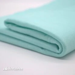 72" Wide 1.6 Mm Thick Acrylic Aqua Felt Fabric By The Yard
