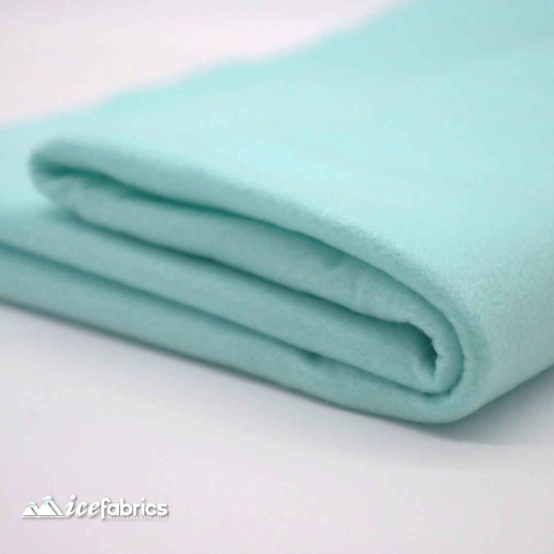 72" Wide 1.6 Mm Thick Acrylic Aqua Felt Fabric By The Yard 3 72" Wide 1.6 Mm Thick Acrylic Aqua Felt Fabric By The Yard