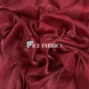 Wine Red Crystal Reflective Liquid Chiffon Fabric -Luxtex Store WineRedCrystalReflectiveLiquidChiffonFabric1