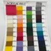 Acrylic Felt Fabric Color Chart -Luxtex Store acrylic felt fabric color chart 330766