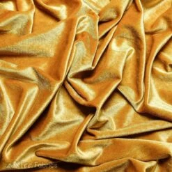 Antique Gold Wholesale Velvet Fabric Stretch | 60” Wide -Luxtex Store antique gold wholesale velvet fabric stretch 60 wide 897604