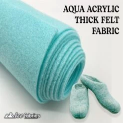 Aqua Felt Material Acrylic Felt Material 1.6mm Thick -Luxtex Store aqua felt material acrylic felt material 16mm thick 396808