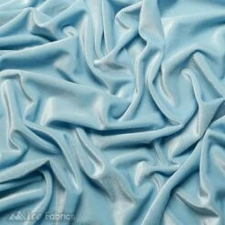 Baby Blue Wholesale Velvet Fabric Stretch | 60" Wide -Luxtex Store baby blue wholesale velvet fabric stretch 60 wide 553247