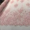 Beaded Embroidered Floral Mesh Dress Lace Fabric By Yard
