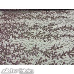 Beautiful Embroidery Floral Lace Sequin Beaded Fabric -Luxtex Store beautiful embroidery floral lace sequin beaded fabric 140511