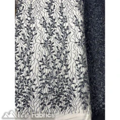 Beautiful Embroidery Floral Lace Sequin Beaded Fabric -Luxtex Store beautiful embroidery floral lace sequin beaded fabric 408358