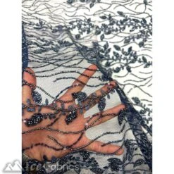 Beautiful Embroidery Floral Lace Sequin Beaded Fabric -Luxtex Store beautiful embroidery floral lace sequin beaded fabric 887936