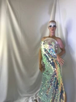 Big Dot Sequin Hologram Mesh Transparent Lilac Fabric By The Yard 11 Big Dot Sequin Hologram Mesh Transparent Lilac Fabric By The Yard -Luxtex Store big dot sequin hologram mesh transparent lilac fabric by the yard 814711