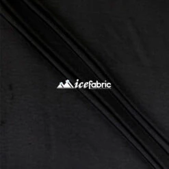 Black Mia Chiffon Fabric / 60’’ Wide Soft Chiffon Sheer Fabric