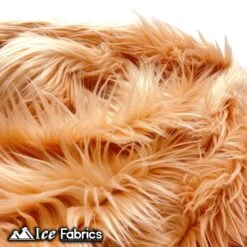 Luxtex Store -Luxtex Store blush shaggy mohair faux fur fabric wholesale 20 yards bolt 879775