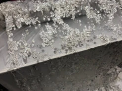 Bridal Design Transparent Prom Wedding Mesh Lace Embroidered Fabric -Luxtex Store bridal design transparent prom wedding mesh lace embroidered fabric 936770