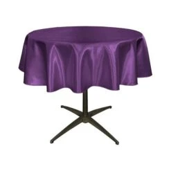 Bridal Satin Round 51-Inch, Wedding Prom Decoration Tablecloth Outdoor Birthday Party, DJ Party And Dining Table Decor 30 Bridal Satin Round 51-Inch, Wedding Prom Decoration Tablecloth Outdoor Birthday Party, DJ Party And Dining Table Decor -Luxtex Store bridal satin round 51 inch wedding prom decoration tablecloth outdoor birthday party dj party and dining table decor 129273