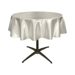 Bridal Satin Round 51-Inch, Wedding Prom Decoration Tablecloth Outdoor Birthday Party, DJ Party And Dining Table Decor 34 Bridal Satin Round 51-Inch, Wedding Prom Decoration Tablecloth Outdoor Birthday Party, DJ Party And Dining Table Decor -Luxtex Store bridal satin round 51 inch wedding prom decoration tablecloth outdoor birthday party dj party and dining table decor 260186