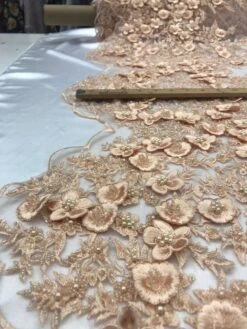 Bridal Wedding Beaded Mesh Lace Fabric 37 Bridal Wedding Beaded Mesh Lace Fabric -Luxtex Store bridal wedding beaded mesh lace fabric 333270