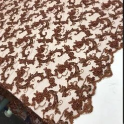 Bridal Wedding Dress Fabric - Beaded Mesh Lace -Luxtex Store bridal wedding dress fabric beaded mesh lace 539378