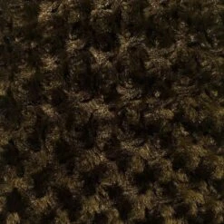 Brown Rosebud Minky Fabric by the Yard