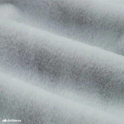 Platinum Bunny Thick Faux Fur Minky Fabric / Short Pile / Super Soft