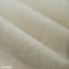 Cream Bunny Thick Faux Fur Minky Fabric / Short Pile / Super Soft