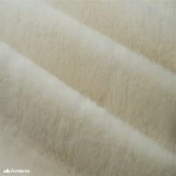 Cream Bunny Thick Faux Fur Minky Fabric / Short Pile / Super Soft
