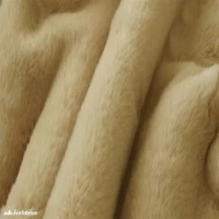 Latte Bunny Thick Faux Fur Minky Fabric / Short Pile / Super Soft -Luxtex Store bunny thick faux fur minky fabric short pile super soft 861459