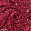 Burgundy Emma Stretch Velvet Fabric With Embroidery Sequin -Luxtex Store burgundy emma stretch velvet fabric with embroidery sequin 471493