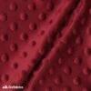 Burgundy Minky Dot Fabric Blanket Fabric -Luxtex Store burgundy minky dot fabric blanket fabric 950939