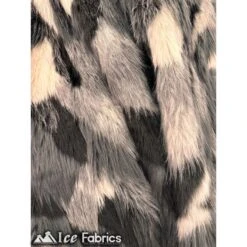 Canadian Multi Color Faux Fur Fabric By The Yard -Luxtex Store canadian multi color faux fur fabric by the yard 122640
