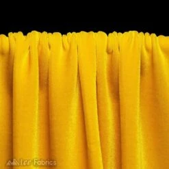 Canary Yellow Wholesale Velvet Fabric Stretch | 60" Wide -Luxtex Store canary yellow wholesale velvet fabric stretch 60 wide 392876