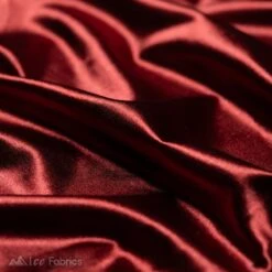 Luxtex Store 38 Luxtex Store -Luxtex Store casino 4 way stretch satin fabric shiny burgundy silky spandex 323924