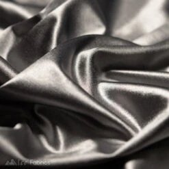 Luxtex Store 36 Luxtex Store -Luxtex Store casino 4 way stretch satin fabric shiny dark grey silky spandex 685256