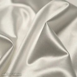 Casino 4 Way Stretch Satin Fabric Shiny Ivory Silky Spandex -Luxtex Store casino 4 way stretch satin fabric shiny ivory silky spandex 671286