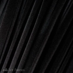 Casino Shiny Black Spandex 4 Way Stretch Satin Fabric -Luxtex Store casino shiny black spandex 4 way stretch satin fabric 206010