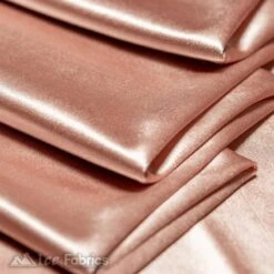 Casino Shiny Blush Spandex 4 Way Stretch Satin Fabric