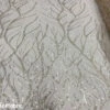Champagne Handmade Beaded Fabric / Lace Fabric With Sequin -Luxtex Store champagne handmade beaded fabric lace fabric with sequin 479138