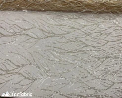 Champagne Handmade Beaded Fabric / Lace Fabric With Sequin -Luxtex Store champagne handmade beaded fabric lace fabric with sequin 485299