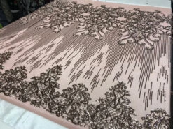 Champagne Luxury Design 4 Way Stretch Sequin Fabric By The Yard -Luxtex Store champagne luxury design 4 way stretch sequin fabric by the yard 989376