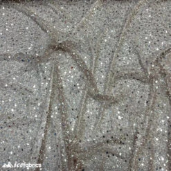 Classic All Over Beaded Sequin Bridal Fabric / Handmade -Luxtex Store classic all over beaded sequin bridal fabric handmade 202066