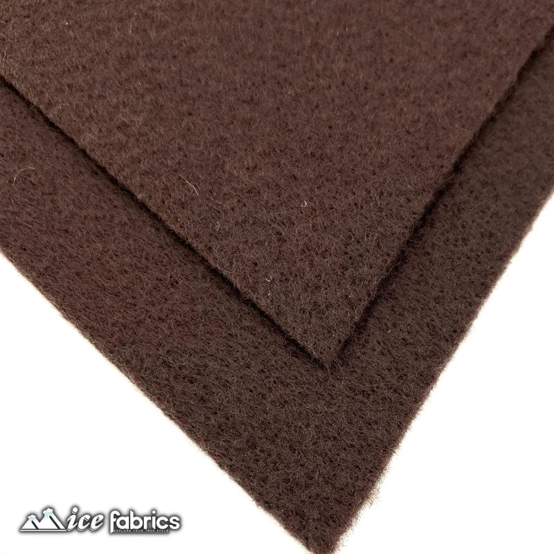 Dark Brown Felt Material Acrylic Felt Material 1.6mm Thick 6 Dark Brown Felt Material Acrylic Felt Material 1.6mm Thick - Image 4