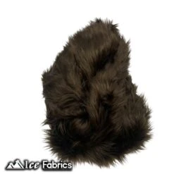 Dark Brown Shaggy Mohair Faux Fur Fabric Wholesale (20 Yards Bolt) -Luxtex Store dark brown shaggy mohair faux fur fabric wholesale 20 yards bolt 536468