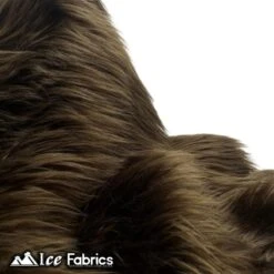 Dark Brown Shaggy Mohair Faux Fur Fabric Wholesale (20 Yards Bolt) -Luxtex Store dark brown shaggy mohair faux fur fabric wholesale 20 yards bolt 937269
