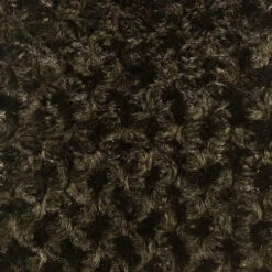 Dark Cocoa Rosebud Minky Fabric by the Yard